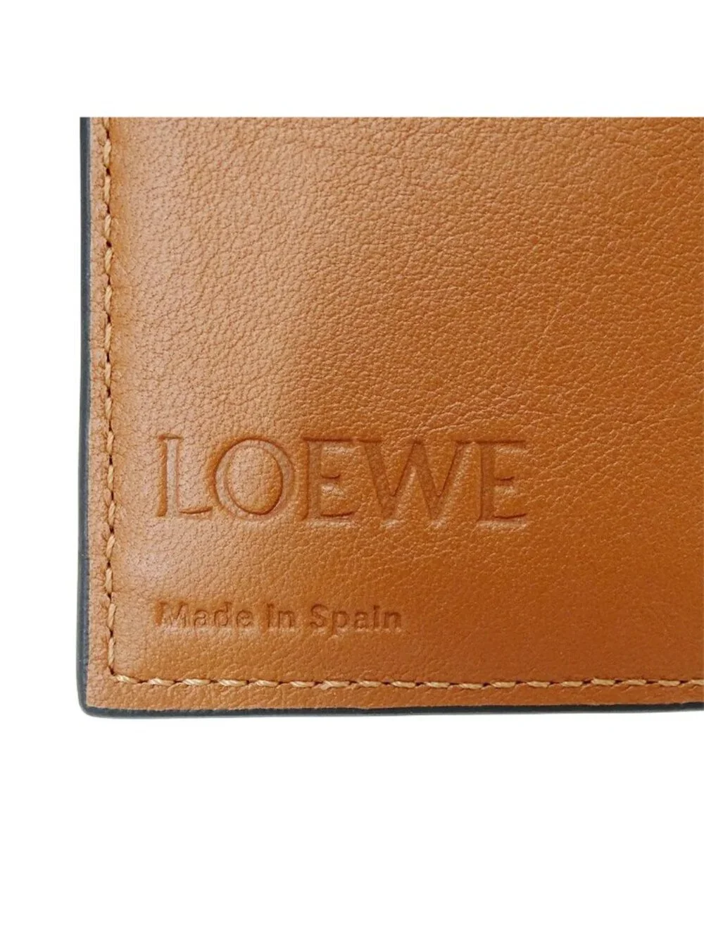 Loewe Wallet Trifold Anagram Shell Beige Mini Compact Seashell